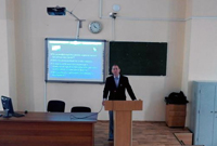 5.04.2016 г. профессор ОмГА провел мастер-класс в КарГУ (РК) для студентов и магистрантов по дискуссионным вопросам финансового менеджмента.